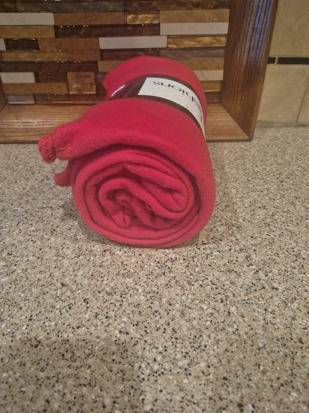 The Bradford Exchange Bright Pink Fleece Throw 50x60